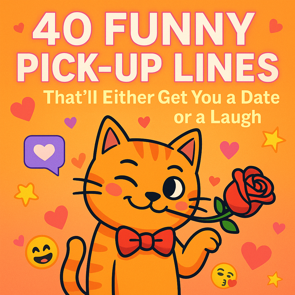 40 funny rizz pick up lines