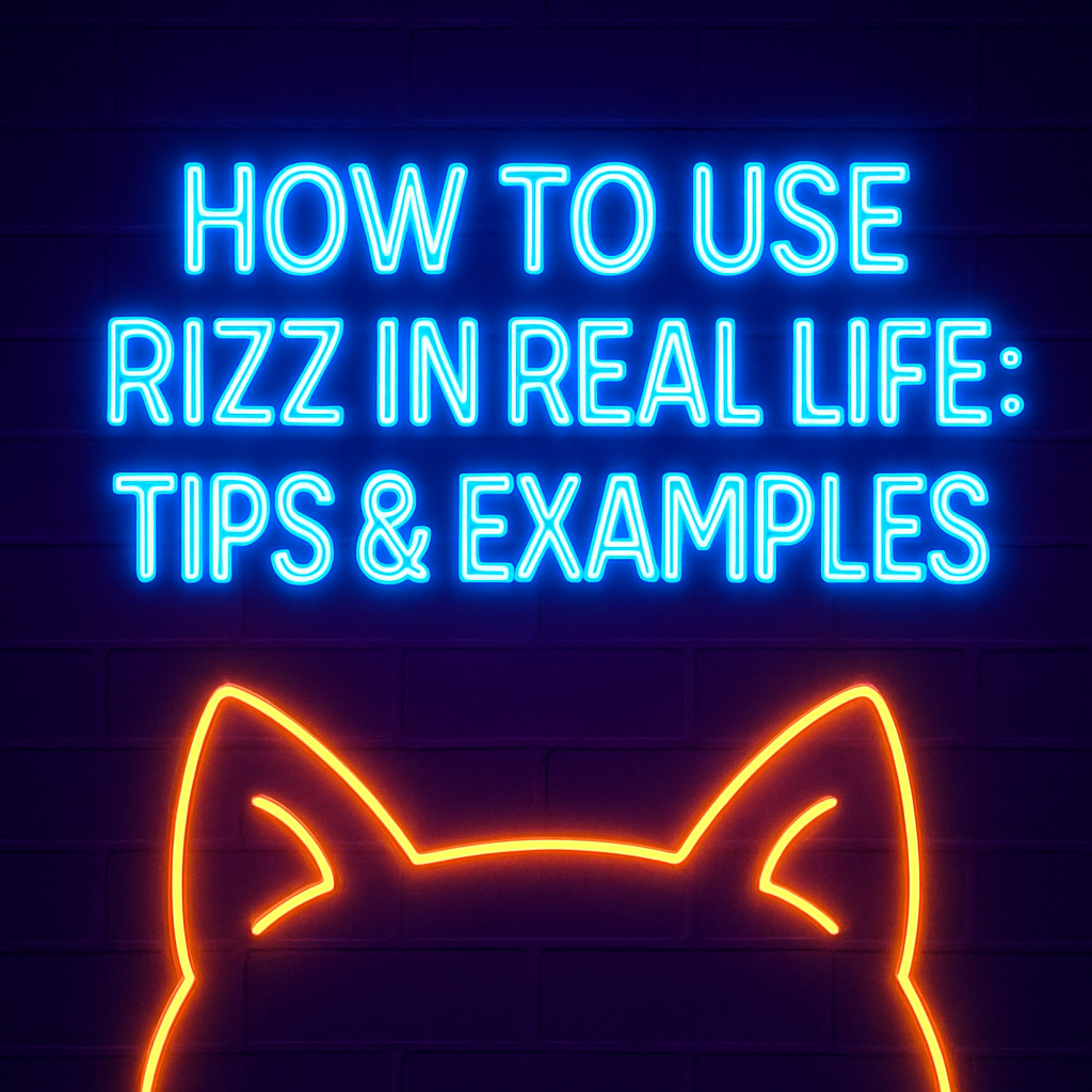 How to Use Rizz in Real Life: Tips & Examples.
